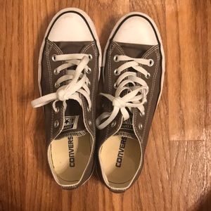 Dark Grey Converse Sneakers